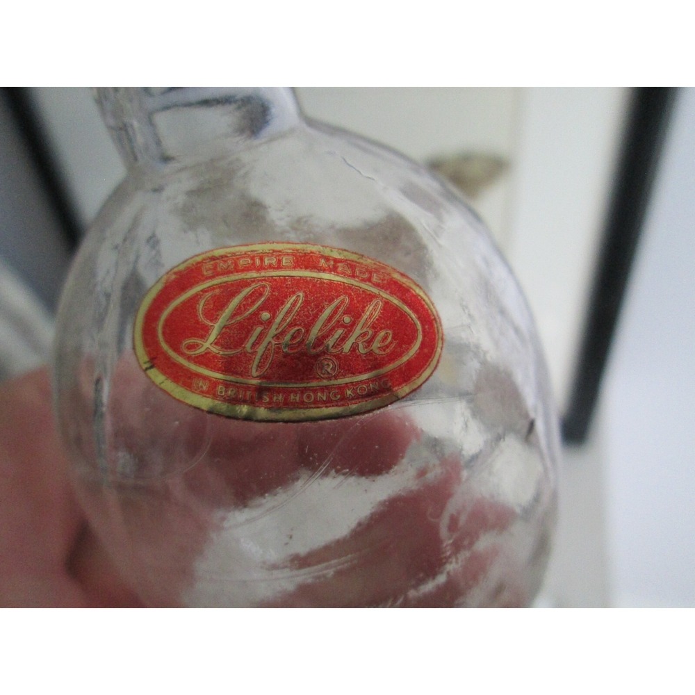 9 Empire Lifelike Life Like Art Glass Fruit Decanter Bottles Vintage Lemon Peach